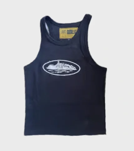 Corteiz-Tanktop Blau