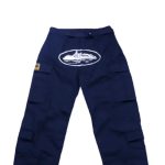 Corteiz Guerillaz Cargohose Marineblau