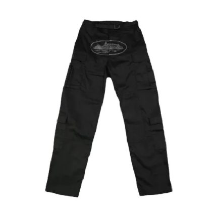 Corteiz Guerillaz Cargo Triple Black