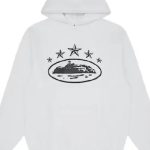 Corteiz 5 Starz Alcatraz Hoodie Grey