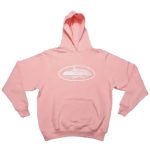 Corteiz Alcatraz Hoodie Baby Pink