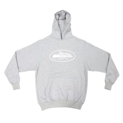 Corteiz Alcatraz Hoodie Grau