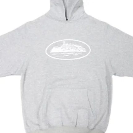 Corteiz Alcatraz Hoodie Grau