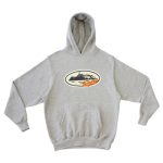 Corteiz Aufentic Hoodie Grau