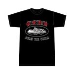 Corteiz 4 Starz Alcatraz T-Shirt Schwarz