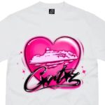 Corteiz Alcatraz Heart T-Shirt White