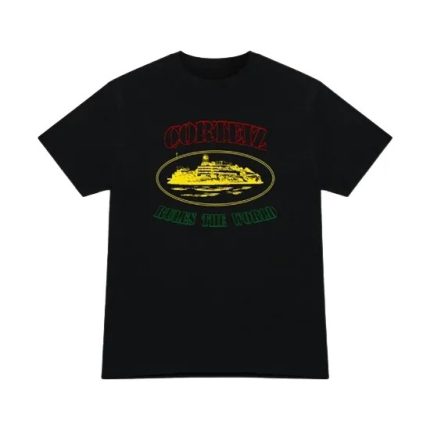 Corteiz Alcatraz T-Shirt Black