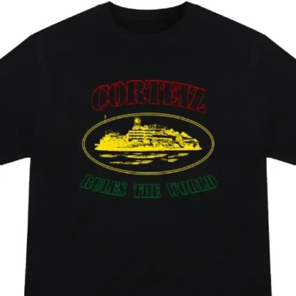 Corteiz Alcatraz T-Shirt Black