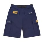 Corteiz Alcatraz Cargo Shorts Navy Blue