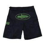 Corteiz Guerillaz Shorts Black/Green