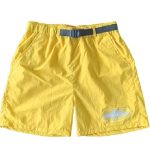 Corteiz Nylon Litework Shorts Sulphur