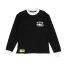 Corteiz 4Starz Alcatraz Waffle Sweatshirt Black