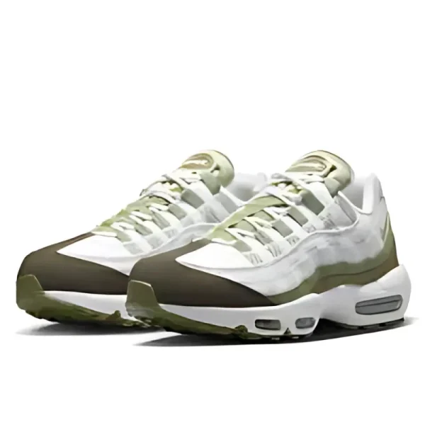 Corteiz Nike Air Max 95 Weiß Öl Grün