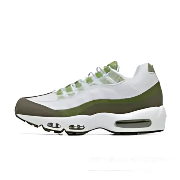 Corteiz Nike Air Max 95 Weiß Öl Grün