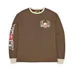 Corteiz Sweatshirt Dipset Eagle Braun