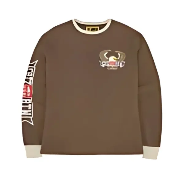 Corteiz Sweatshirt Dipset Eagle Braun