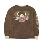 Corteiz Sweatshirt Dipset Eagle Braun